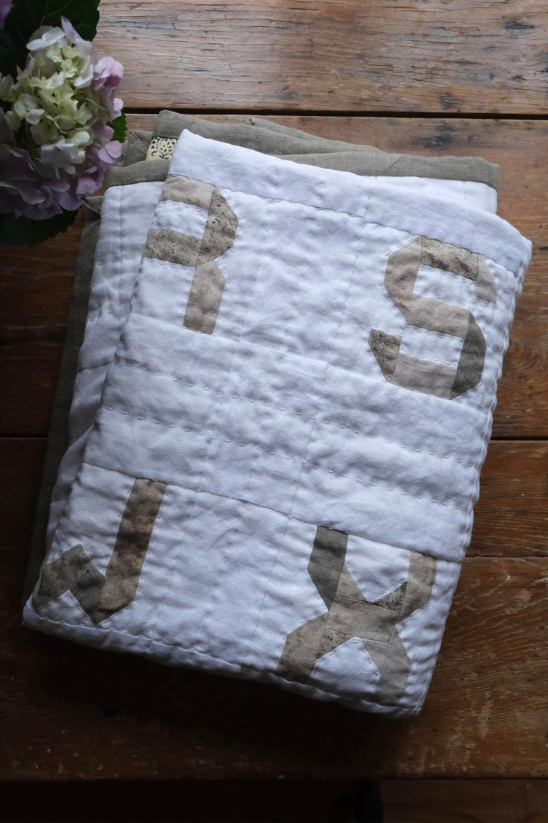 FRUX STUDIO A to Z Quilt PDF Sewing Pattern